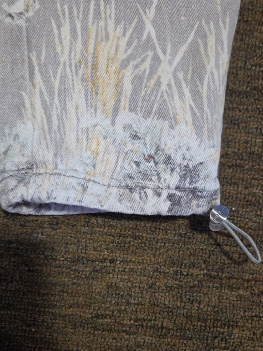 Fear of God Gray Print Cargo Joggers - Picture 2 of 9